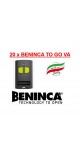 20 x Beninca TO GO 2VA