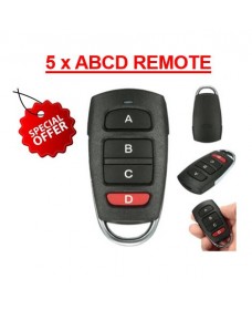 5 x ABCD Remote Control in Dubai UAE