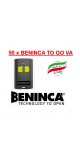 50 x Beninca TO GO 2VA